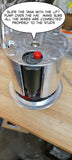 Rx8 dual fuel pump hanger with surge tank