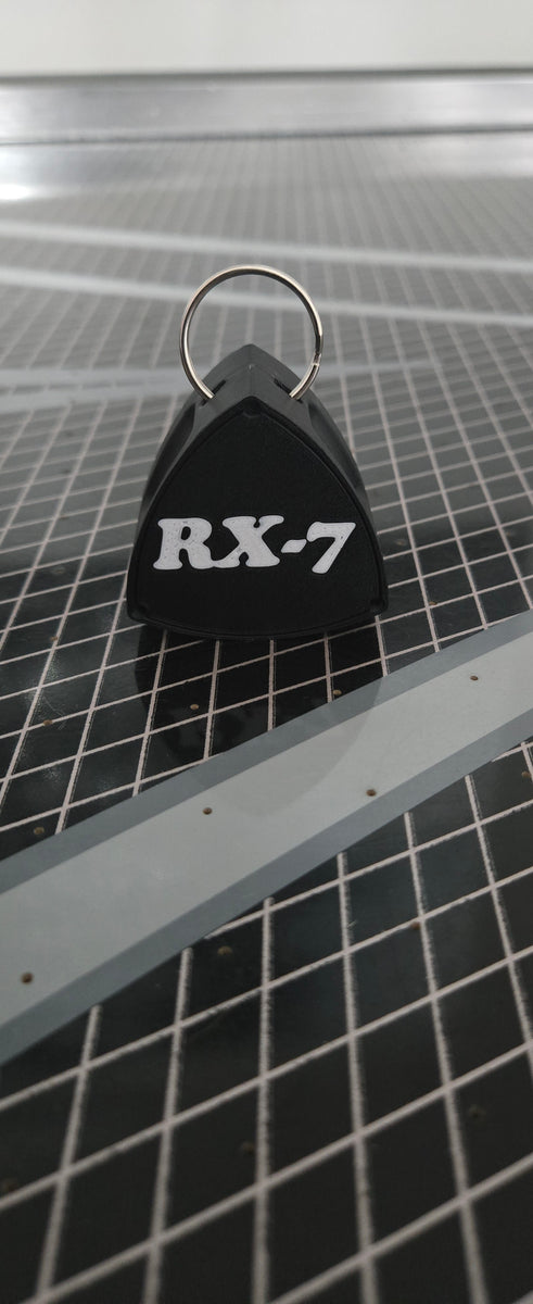 Rotor shape Keychain with clicker – JDL Manufacturing