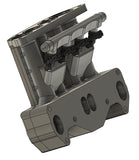 12a lower billet intake manifold with fuel rail