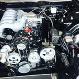 Rx8 A/C compressor on FD A/C stock bracket