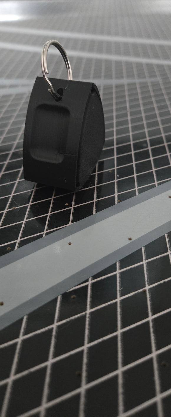 Rotor shape Keychain with clicker – JDL Manufacturing