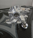 Billet front cover with bearing support