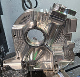 Billet front cover with bearing support