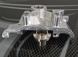 Billet front cover with bearing support