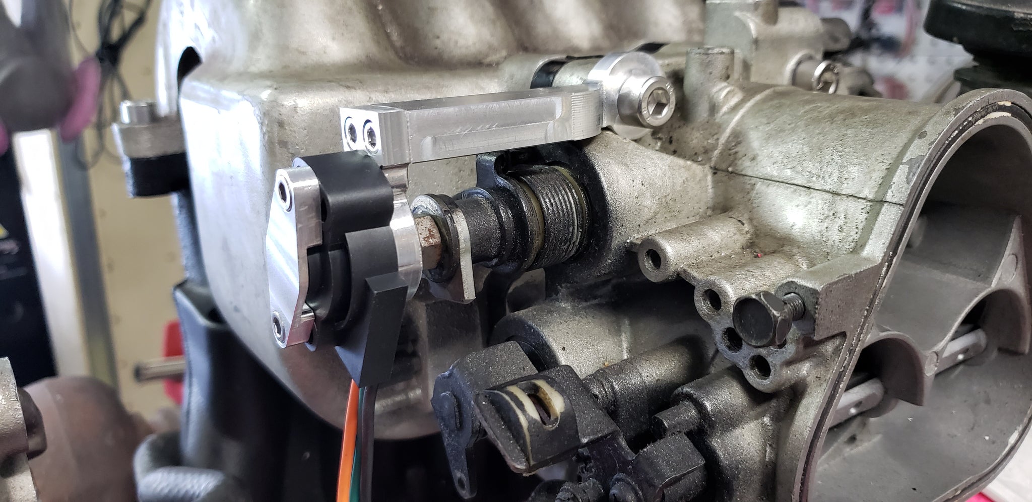 FC to RX8 throttle body adapter JDL Manufacturing